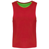 Sporty Red / Fluorescent Green