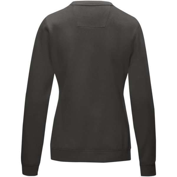 Jasper women’s GOTS organic recycled crewneck sweater - Storm grey - XS