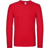 #E150 Men's T-shirt long sleeve Red XXL
