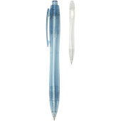 Alberni RPET kuglepen - Transparent blå