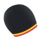National Beanie Black / Yellow / Red One Size
