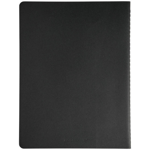 Cahier Journal XL - gelinieerd - Zwart