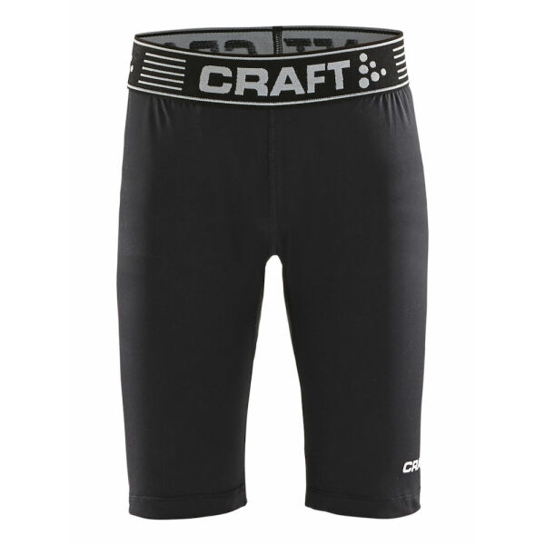 Craft Pro Control short tights jr black 122/128