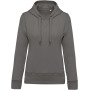 Dames hooded sweater Bio Storm Grey XS