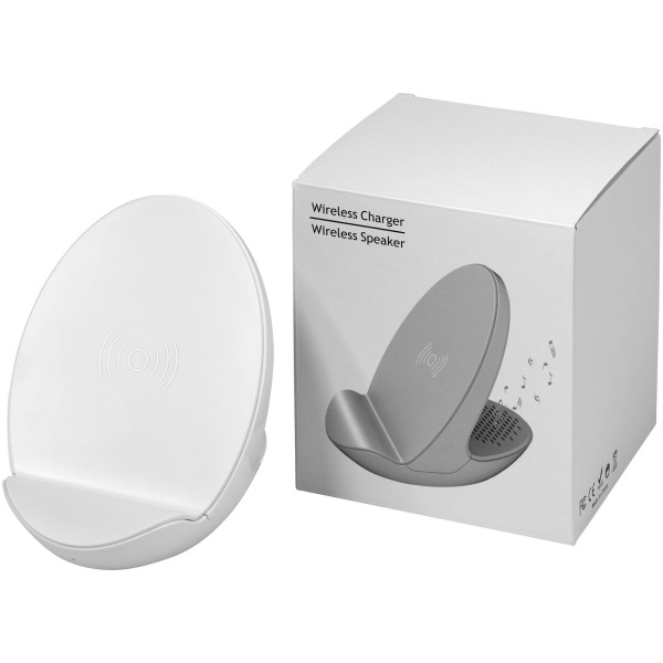 S10 Bluetooth® speaker met 3-functies - Wit