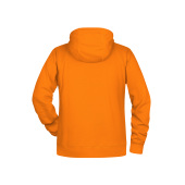 8024 Men's Hoody oranje M