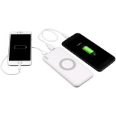 Coma 6000 mAh draadloze powerbank - Wit