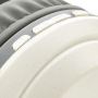 RCS standard recycled plastic headphone, white
