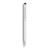 Tynd stylus pen i metal, hvid