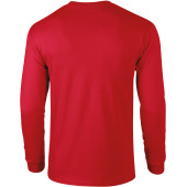 Ultra Cotton™ Classic Fit Adult Long Sleeve T-Shirt Red 4XL