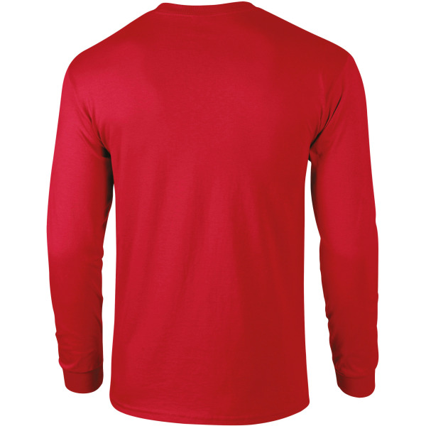 Ultra Cotton™ Classic Fit Adult Long Sleeve T-Shirt Red 4XL