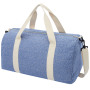 Pheebs 450 g/m² recycled cotton and polyester duffel bag 24L - Heather navy