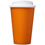 Americano® 350 ml geïsoleerde beker - Oranje/Wit