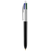 BIC® 4 Colours® balpen 4 Colours ballpen LP black_UP&RI white