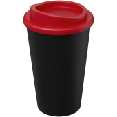 Americano® Eco 350 ml återvinningsbar mugg - Svart/Röd