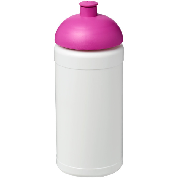 Baseline® Plus 500 ml dome lid sport bottle - White/Pink