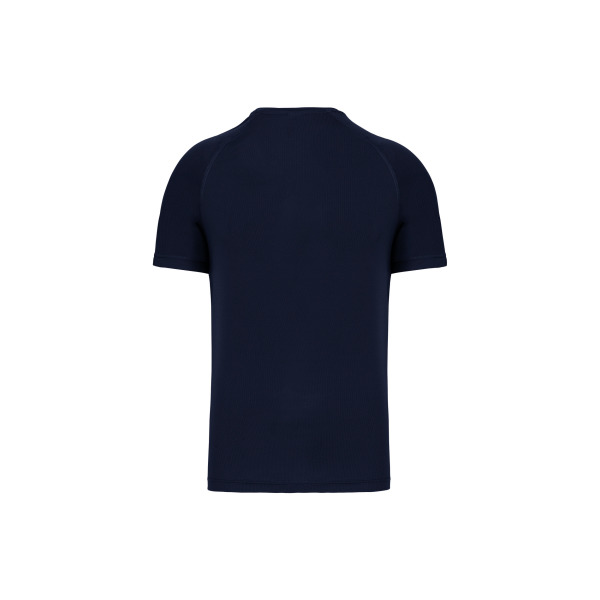 Heren-sport-t-shirt V-hals Sporty Navy S