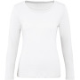 Ladies' organic Inspire long-sleeve T-shirt White XS