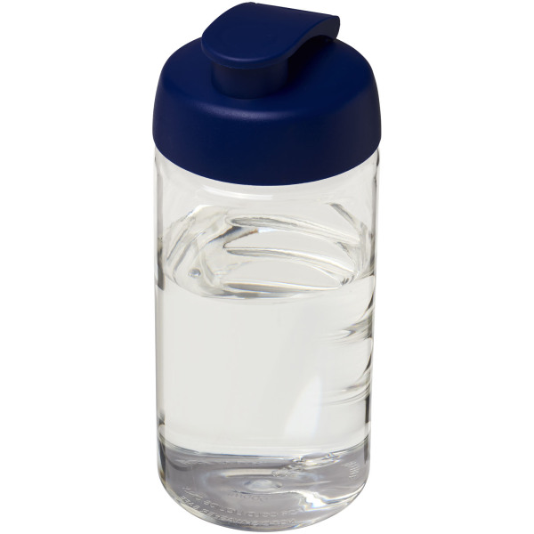 H2O Active® Bop 500 ml flip lid sport bottle - Transparent/Blue
