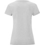Iconic-T Ladies' T-shirt Heather Grey XXL