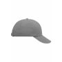 MB6112 6 Panel Raver Sandwich Cap - dark-grey/white - one size