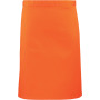 'Colours' Mid Length Apron Orange One Size