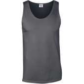 Softstyle® Euro Fit Adult Tank Top Charcoal M