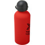 Aluminium bottle Margitte black