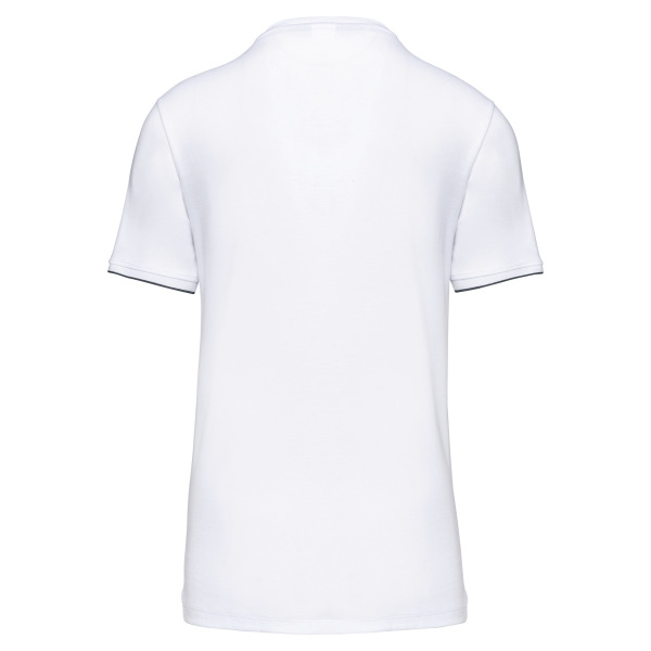 Kurzarm-T-Shirt Day To Day White / Navy XXL