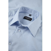 Oxford Shirt LS - Oxford Blue - 4XL