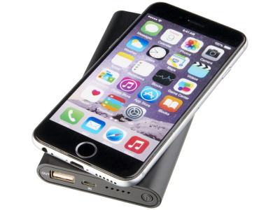Glisten 4000 mAh oplichtende draadloze powerbank Glisten 4000 mAh oplichtende draadloze powerbank
