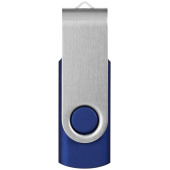 Rotate-basic 2GB USB flash drive - Blue/Silver
