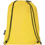 Oriole RPET drawstring backpack 5L - Yellow