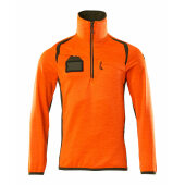 hi-vis oranje/mosgroen