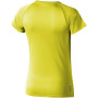 Niagara short sleeve women's cool fit t-shirt - Neon yellow - XXL