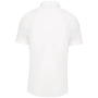 Herenpilootoverhemd korte mouwen White XL