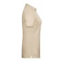 Ladies' Basic Polo - stone - S