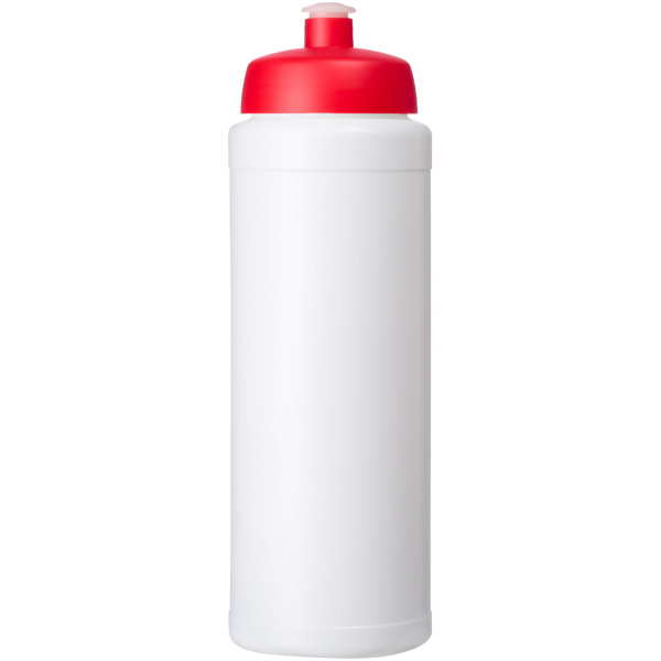 Baseline® Plus grip 750 ml sports lid sport bottle - White/Red