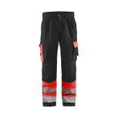 High Vis Rood/Zwart
