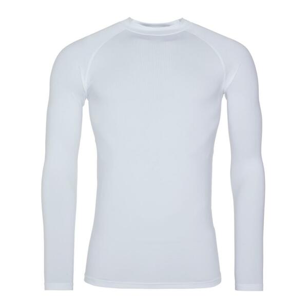 AWDis Cool Long Sleeve Base Layer, Arctic White, L, Just Cool