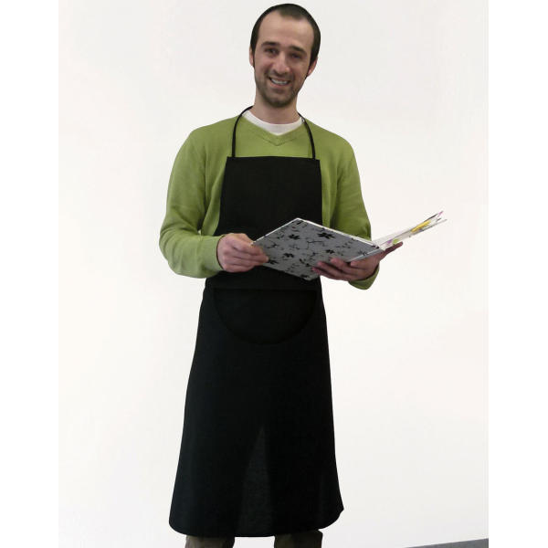 BUDAPEST Festival Apron with Pocket - Natural - One Size