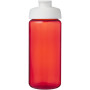 H2O Active® Octave Tritan™ 600 ml sportfles met klapdeksel - Rood/Wit