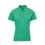 Ladies Coolchecker® Plus Piqué Polo Shirt, Kelly Green, L, Premier