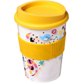 Brite Americano® Medio 300 ml beker met grip - Geel