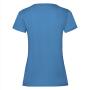 FOTL Lady-Fit Valueweight T, Azure Blue, XS