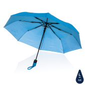 21" Impact AWARE™ RPET 190T mini auto åben paraply, tranquil blue