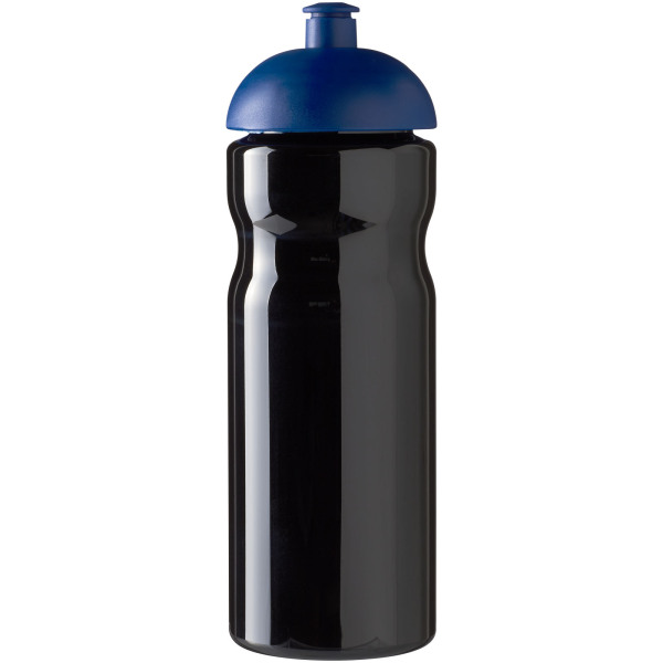 H2O Active® Base 650 ml dome lid sport bottle - Solid black/Blue