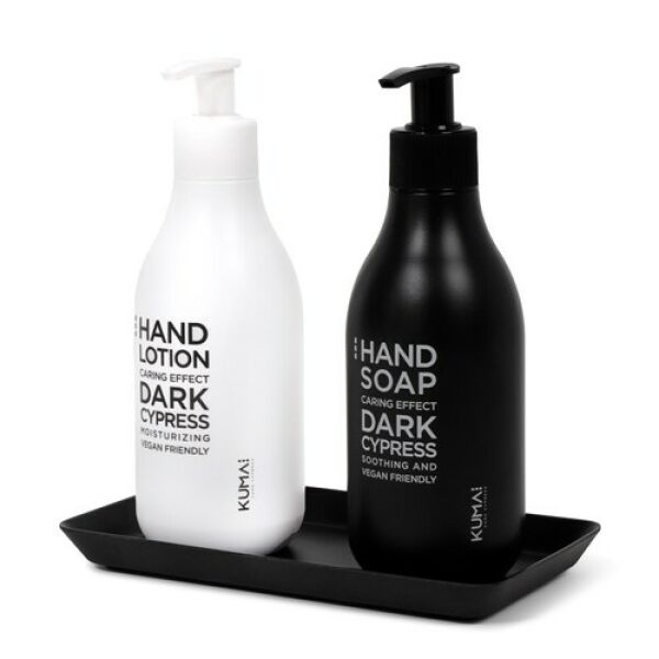 KUMAI Dark Cypress Giftbox Handzeep+Handlotion+Tray