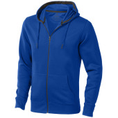 Arora heren hoodie met ritssluiting - Blauw - XL