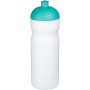 Baseline® Plus 650 ml sportfles met koepeldeksel - Wit/Aqua